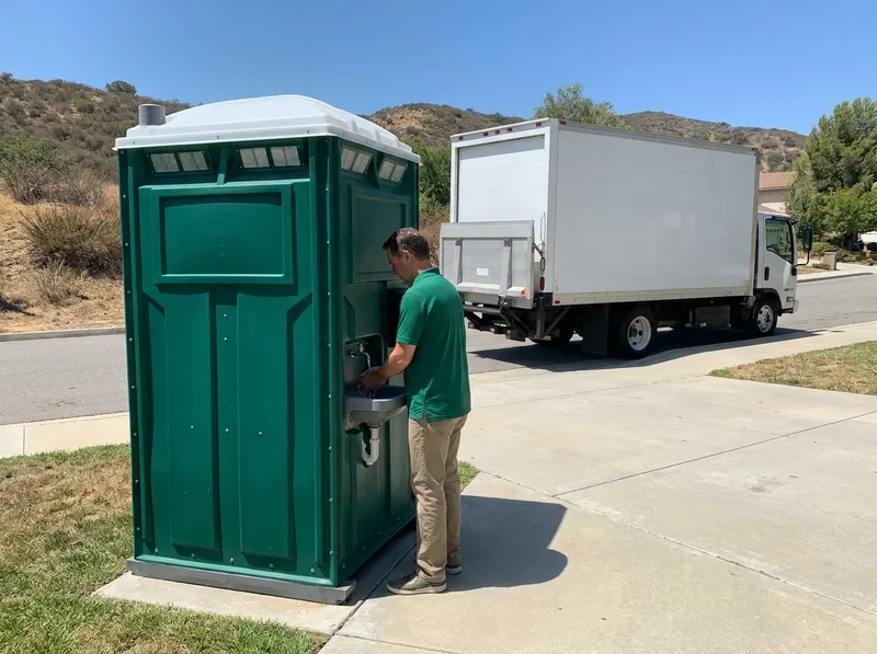 Flushable Portable Toilets with Sinks in Agoura Hills, CA