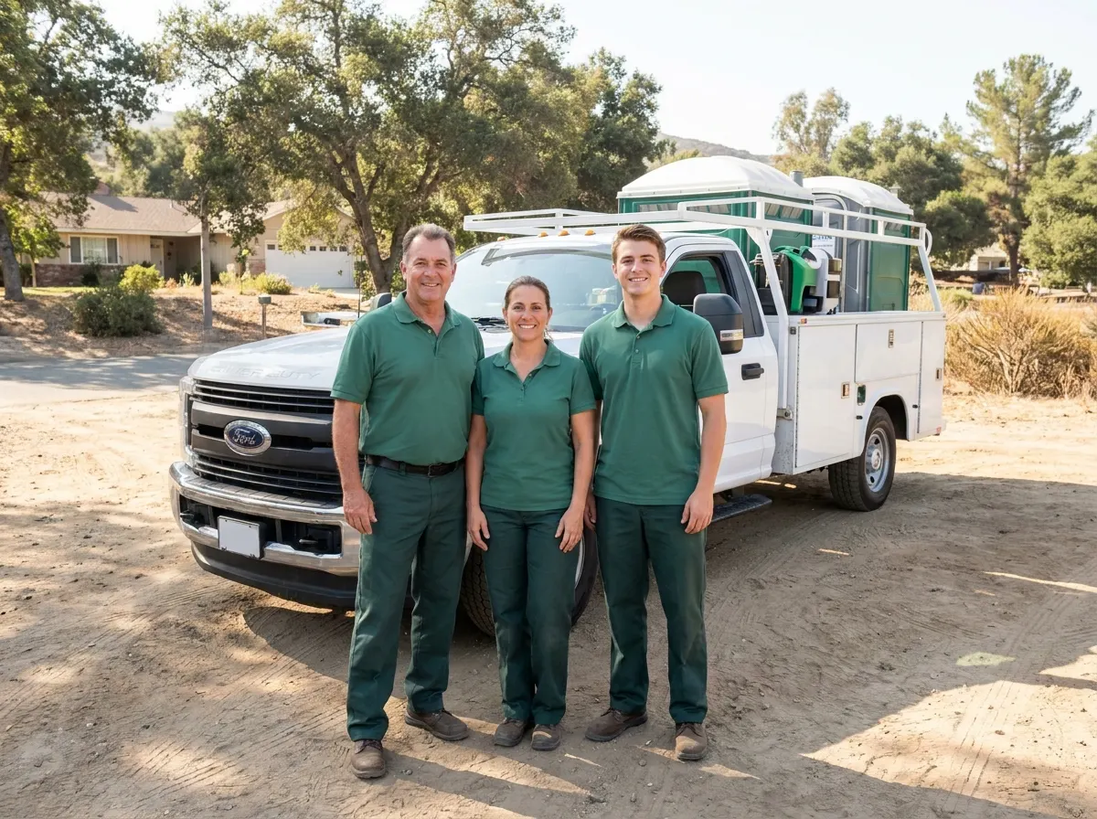Yavento Portable Toilet Rentals portable toilet rentals team in Agoura Hills, CA